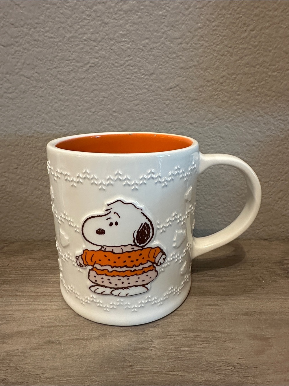 Peanuts Snoopy Fall Sweater Mug